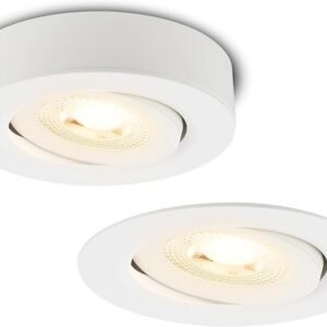 2in1 surface-mounted and recessed led spotlight